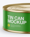 Tin Can Mockup