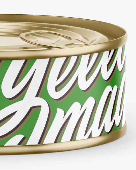 Tin Can Mockup