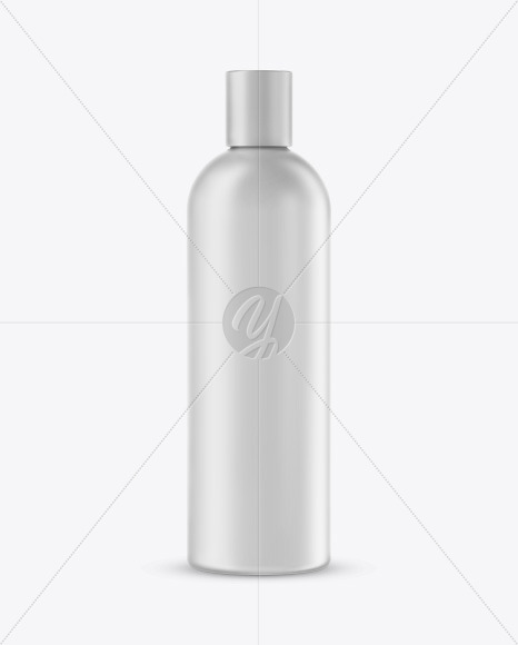 Matte Plastic Cosmetic Bottle Mockup