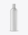 Matte Plastic Cosmetic Bottle Mockup