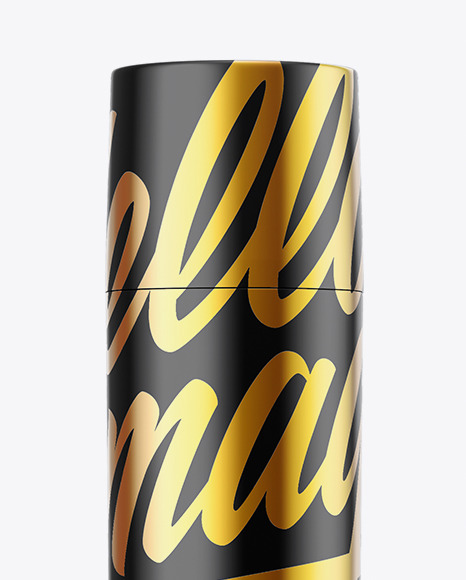 Glossy Lip Balm Tube Mockup