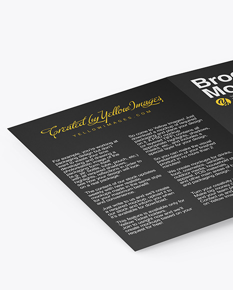 Brochure Mockup