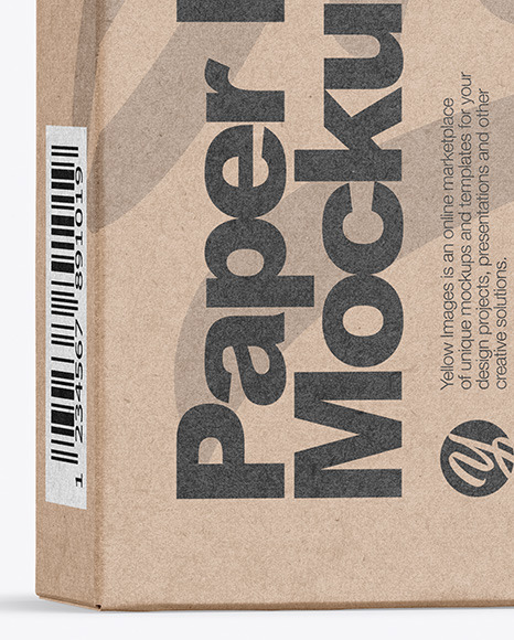 Kraft Box Mockup