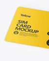 Sim Card Mockup