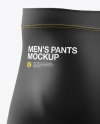 Men's Leggings Mockup - Back View