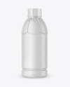 Matte Plastic Bottle Mockup