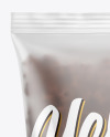 Frosted Bag With Chocolate Stars Cereal Mockup