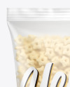 Matte Bag With Corn Stars Cereal Mockup