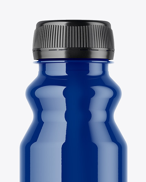 Glossy Bottle Mockup