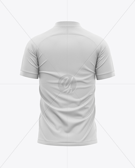 Men’s Soccer Raglan Jersey Mockup - Back View - Football Jersey Soccer T-shirt