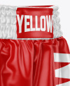 Boxing Shorts Mockup - Half Side View