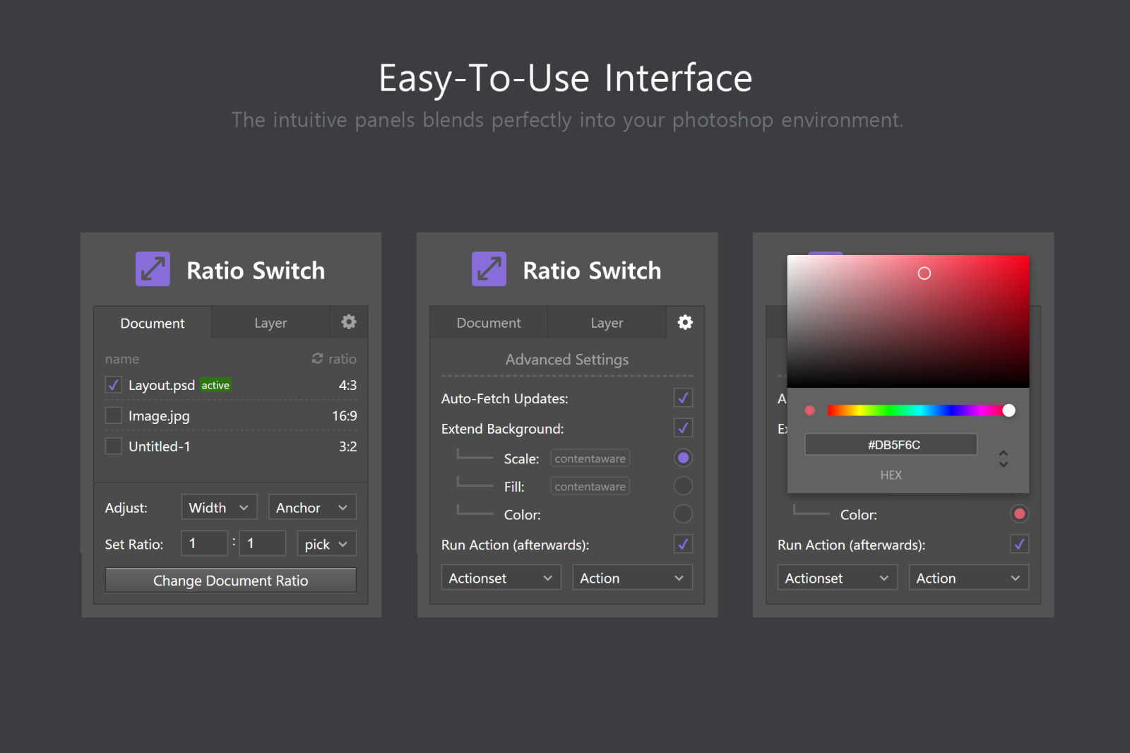 Ratio Switch - Format Change Kit Ratio Switch - Format Change Kit