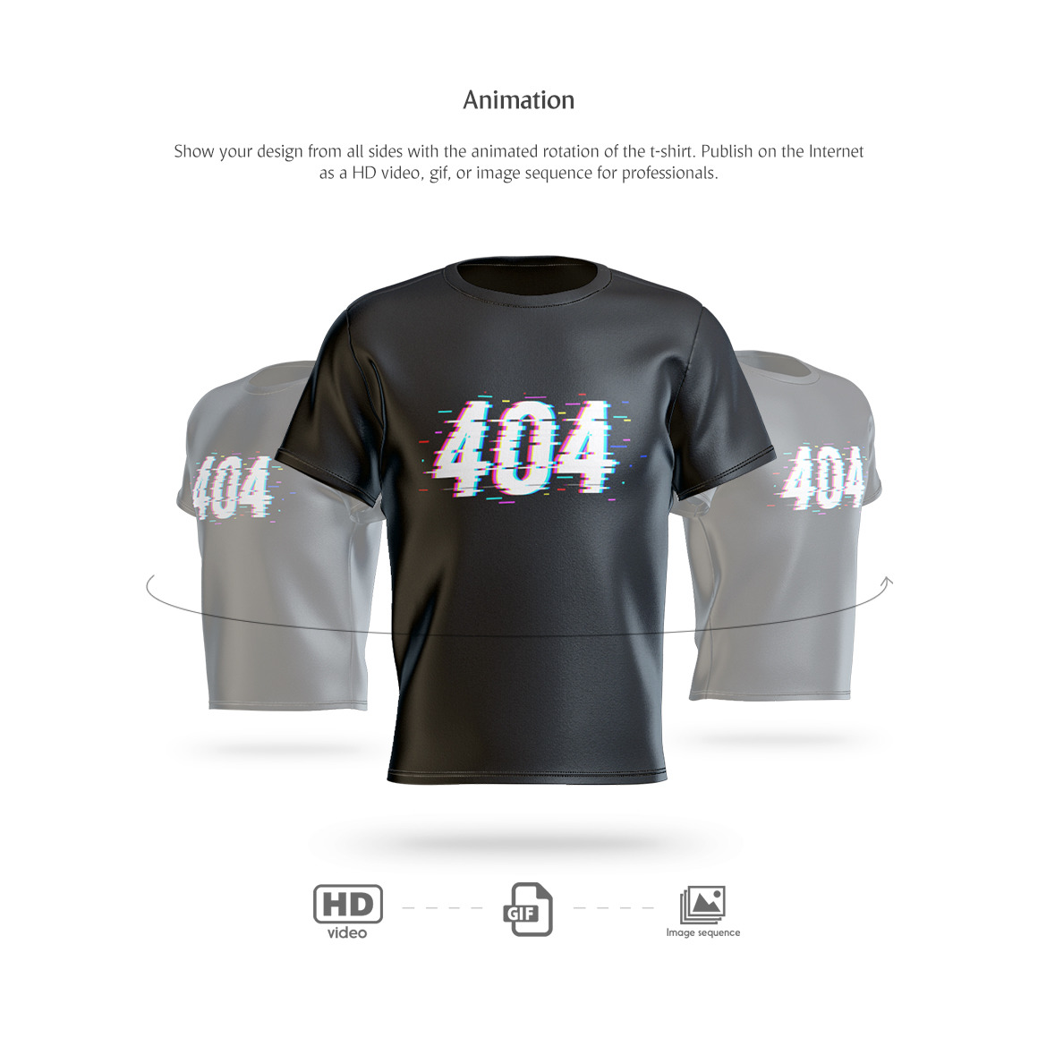 T-Shirt Animated Mockup