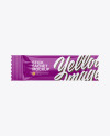 Glossy Stick Sachet Mockup