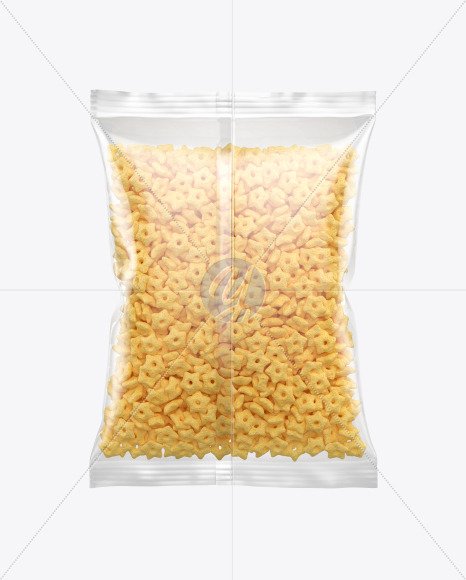 Bag With Honey Stars Cereal Mockup