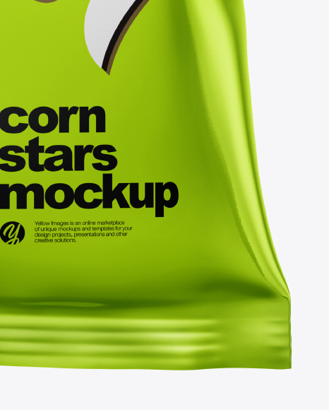 Bag With Honey Stars Cereal Mockup