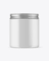 Matte Cosmetic Jar Mockup Matte Cosmetic Jar Mockup