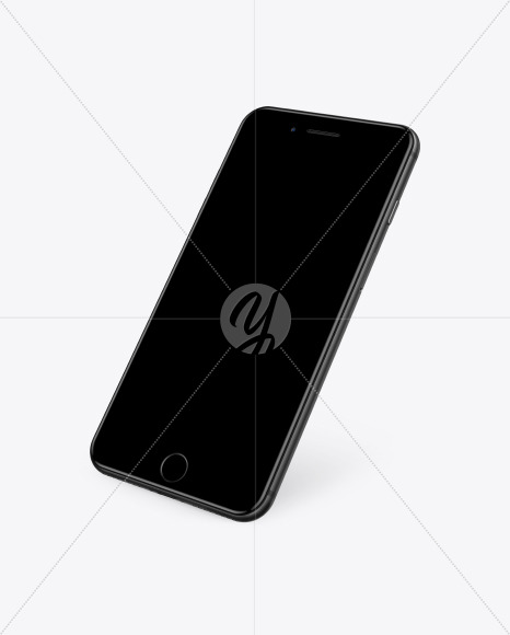 Space Gray Apple Iphone 7 Mockup