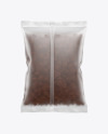 Frosted Bag With Chocolate Stars Cereal Mockup