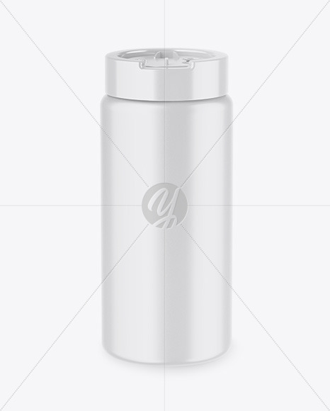 Matte Salt Jar Mockup