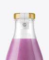 Blueberry Smoothie Bottle Mockup