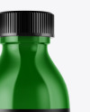 Glossy Plastic Oil Bottle Mockup