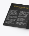 Textured Brochure Mockup