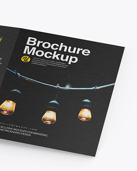 Textured Brochure Mockup