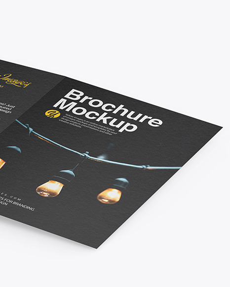 Textured Brochure Mockup