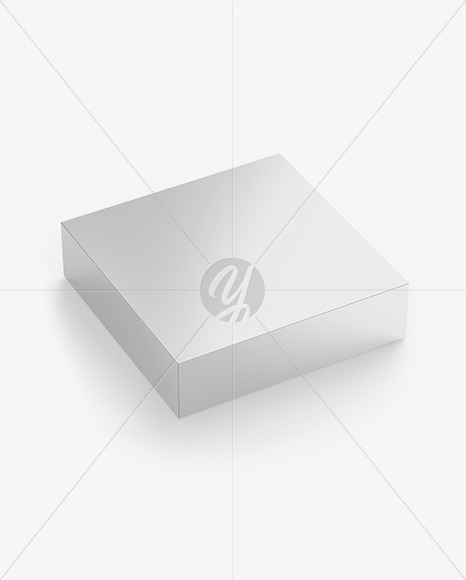 Glossy Paper Box Mockup