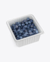 Container w/ Blueberry Mockup