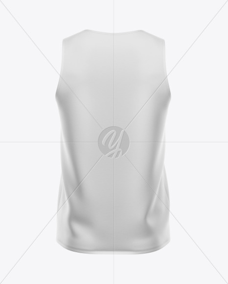 Men&#039;s Sleeveless Shirt Mockup