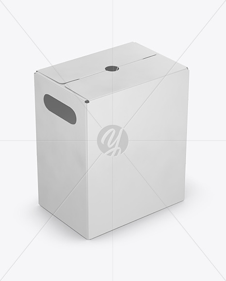 Textured Paper Box Mockup