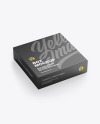 Textured Paper Box Mockup