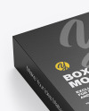 Textured Paper Box Mockup