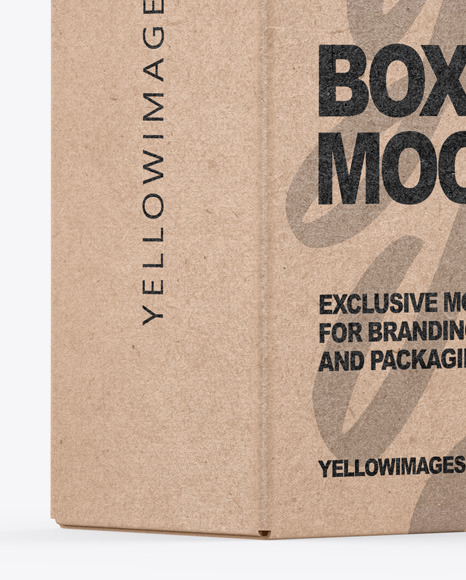 Kraft Box Mockup