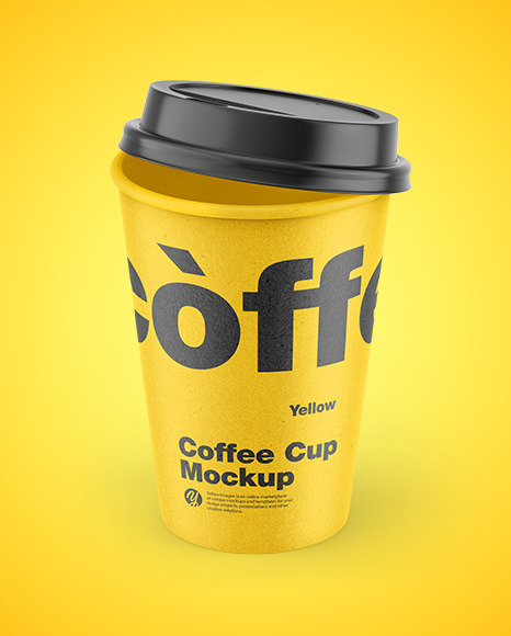 Kraft Coffee Cup Mockup