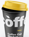 Kraft Coffee Cup Mockup