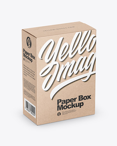 Kraft Box Mockup