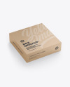 Kraft Paper Box Mockup