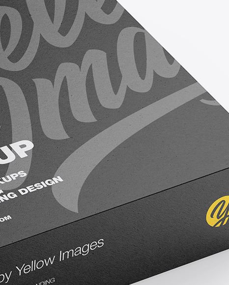 Kraft Paper Box Mockup