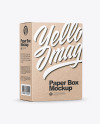 Kraft Box Mockup