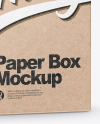 Kraft Box Mockup