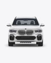 Crossover SUV Mockup - Front View