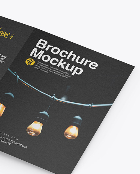 Textured Brochure Mockup