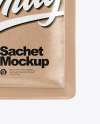 Kraft Paper Sachet Mockup