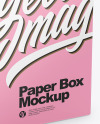 Two Paper Boxes Mockup