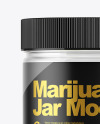 Medicinal Marijuana Jar Mockup