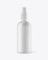 Matte Spray Bottle Mockup