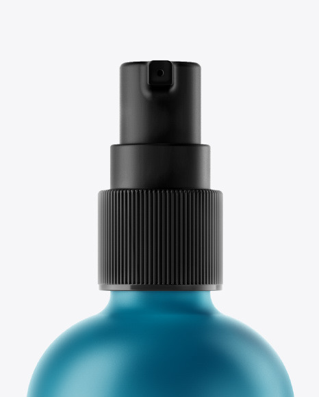 Matte Spray Bottle Mockup